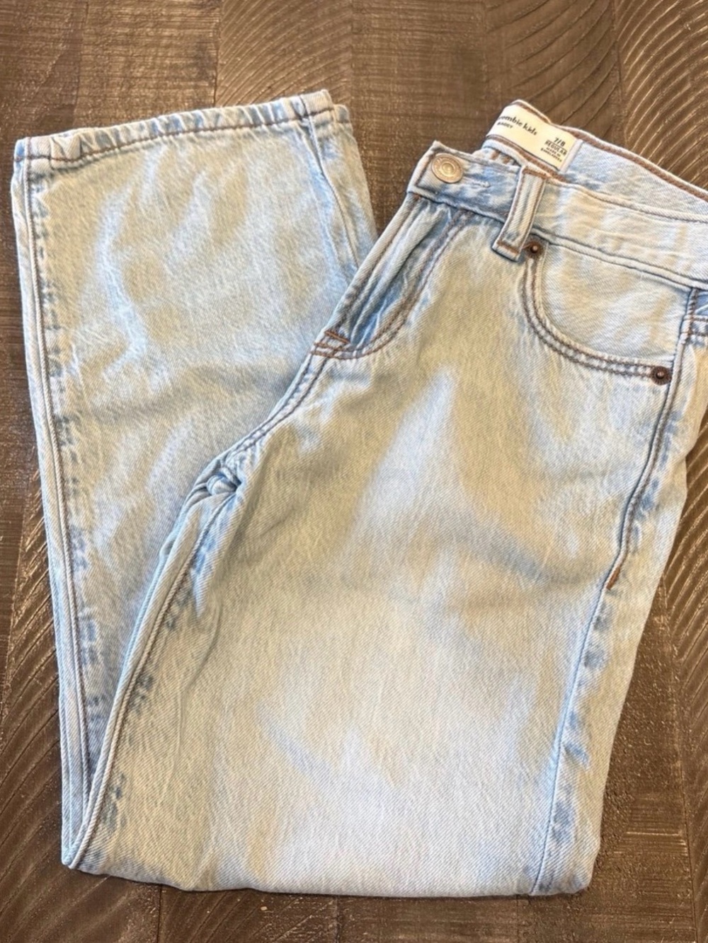 Abercrombie kids baggy jeans